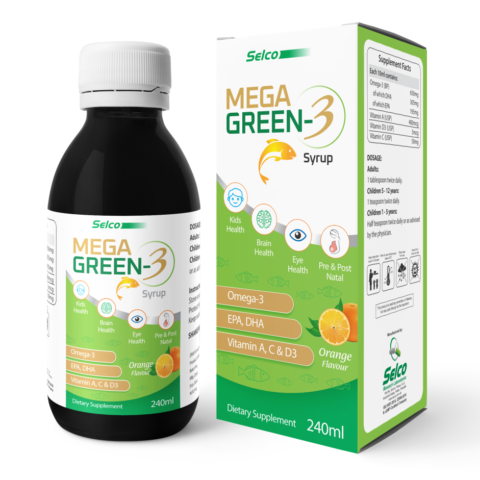 Mega Green-3 syrup